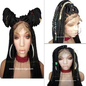 NEW EXCLUSIVE! braided lace wig braid lace front
